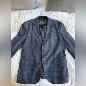 Club Monaco Navy Tweed Blazer - $75